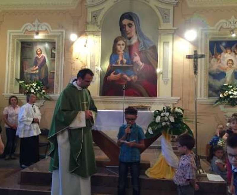 Blagoslov djece i obitelji u Marijinom domu