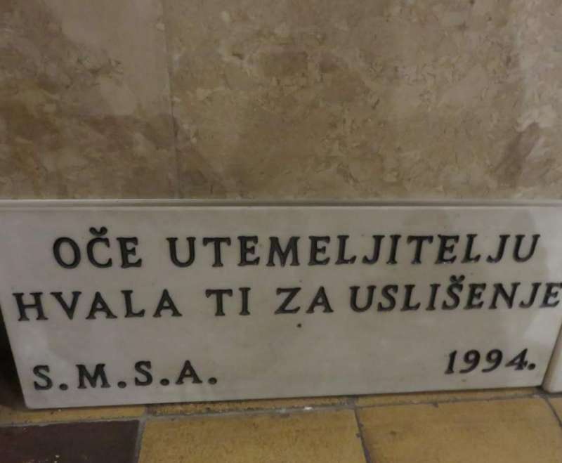Obilježavanje spomena na slugu Božjega Josipa Stadlera u Sarajevskoj katedrali