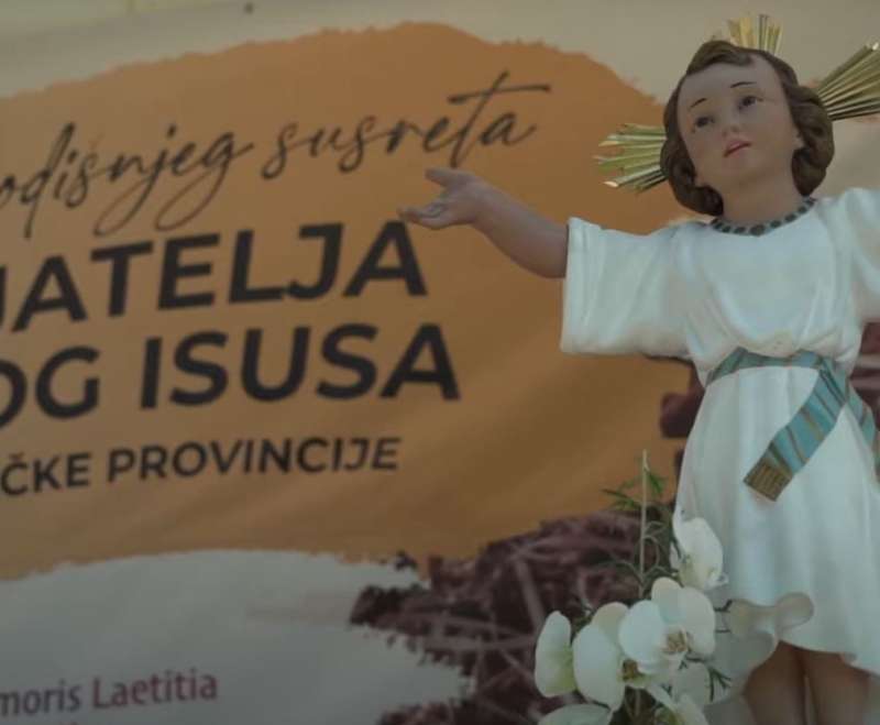 Video uspomena slavlja godišnjeg susreta Društva Prijatelja Malog Isusa zagrebačke provincije