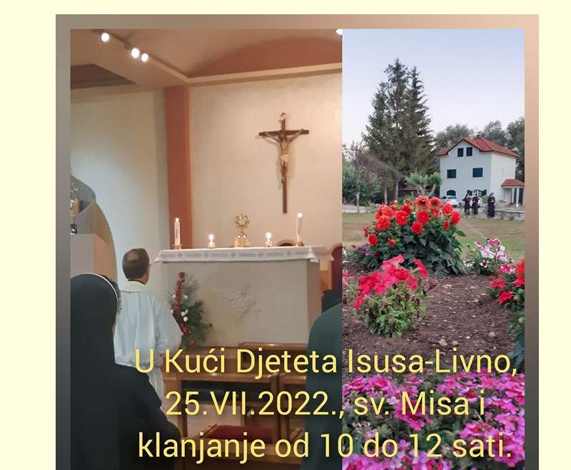 Duhovne vježbe za sestre u “Kući Djeteta Isusa” Livno