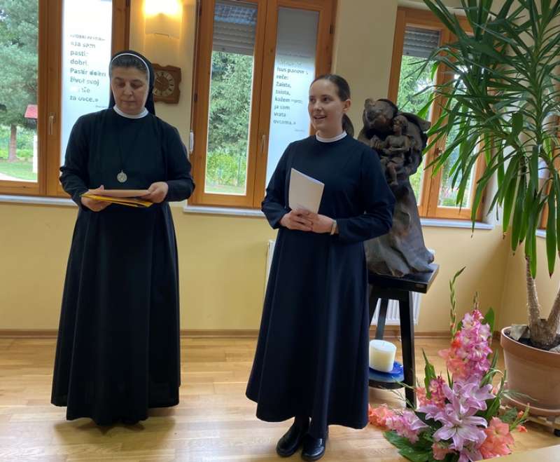 Proslava redovničkih zavjeta sestara Služavki Malog Isusa Sarajevske provincije