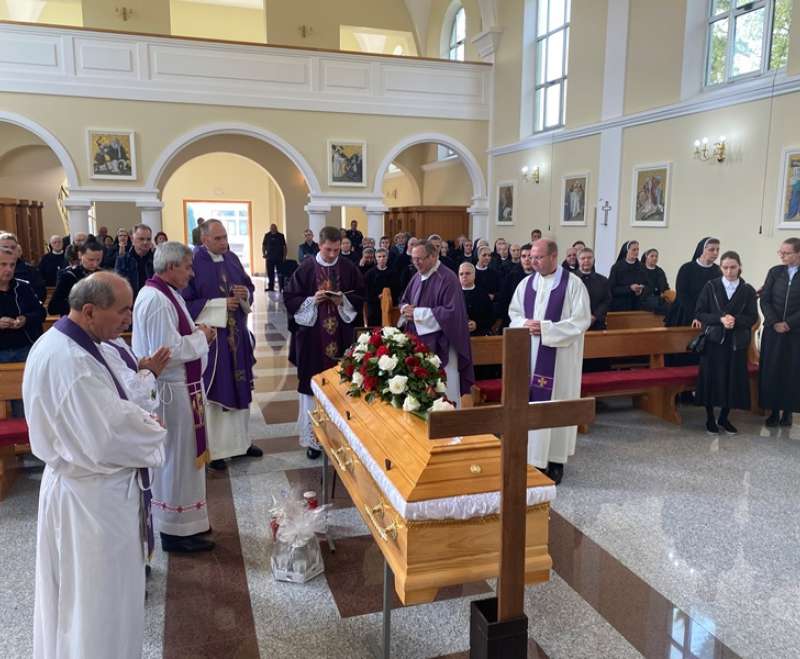 Sahranjena s. M. Janja (Mara) Mićić, Služavka Maloga Isusa
