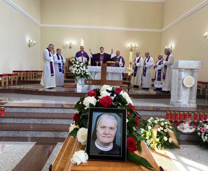 Sahranjena s. M. Janja (Mara) Mićić, Služavka Maloga Isusa