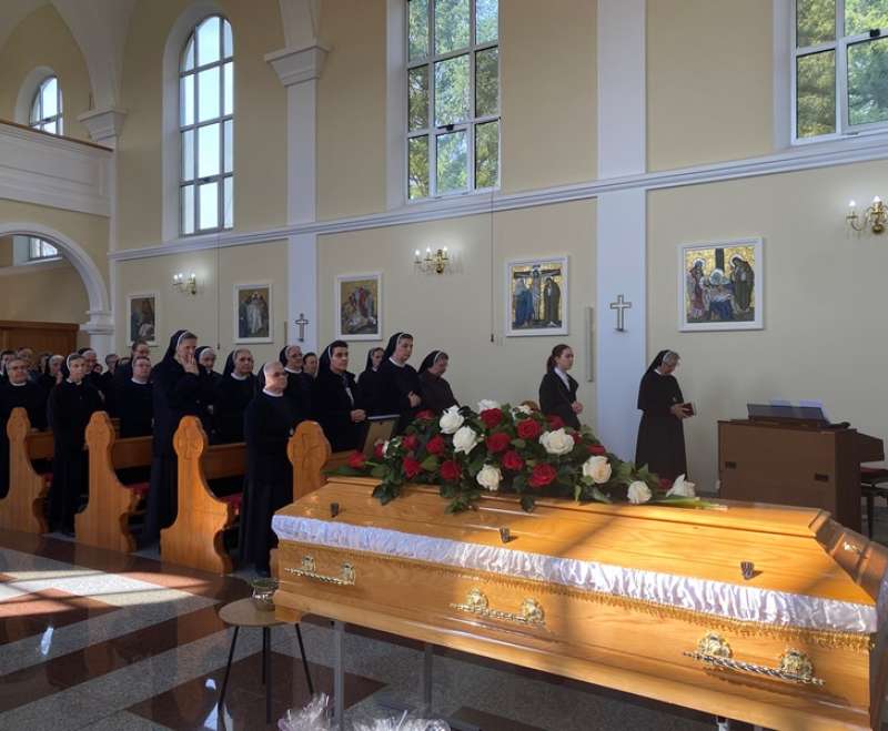 Sahranjena s. M. Janja (Mara) Mićić, Služavka Maloga Isusa