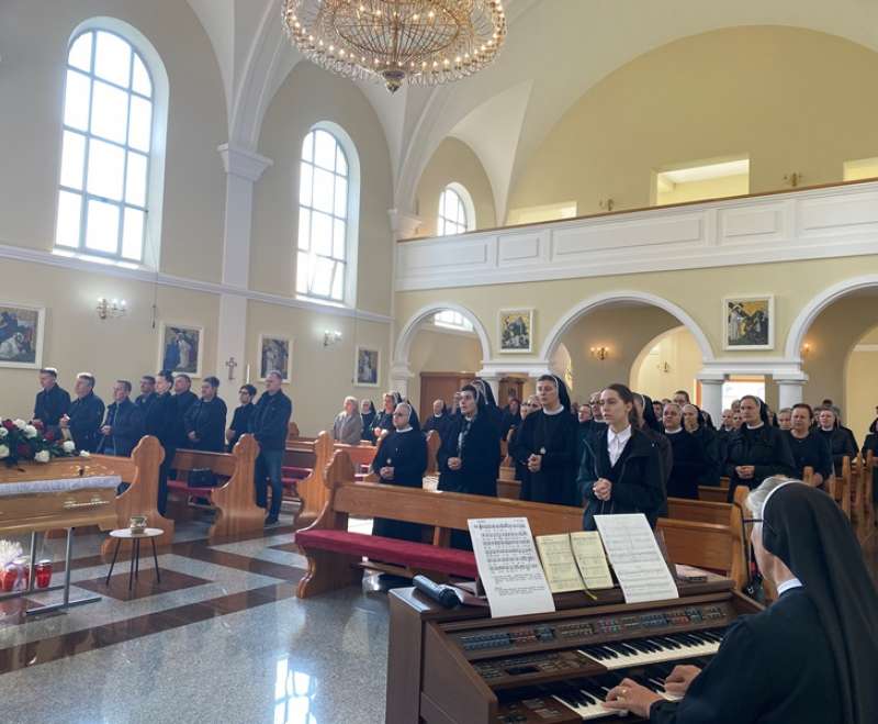 Sahranjena s. M. Janja (Mara) Mićić, Služavka Maloga Isusa