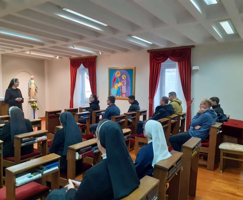 Susret sa salezijanskim bogoslovima u Samostanu sv. Ane u Splitu