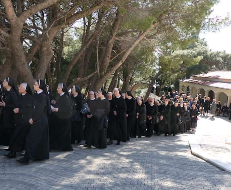 Oproštaj od s. M. Elvire (Ivanke) Vukušić