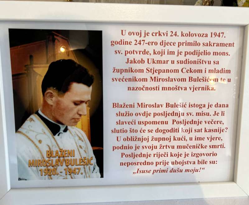 Hodočašće ss. juniorki bl. Miroslavu Bulešiću