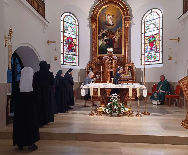 Susret sestara Predstojnica u provinciji Presvetog Srca Isusova i Marijina