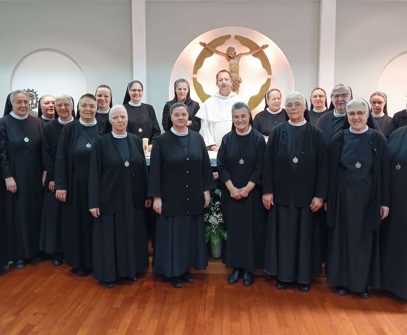 Susret sestara predstojnica Splitske Provincije u samostanu sv. Ane 25. studenoga 2023.