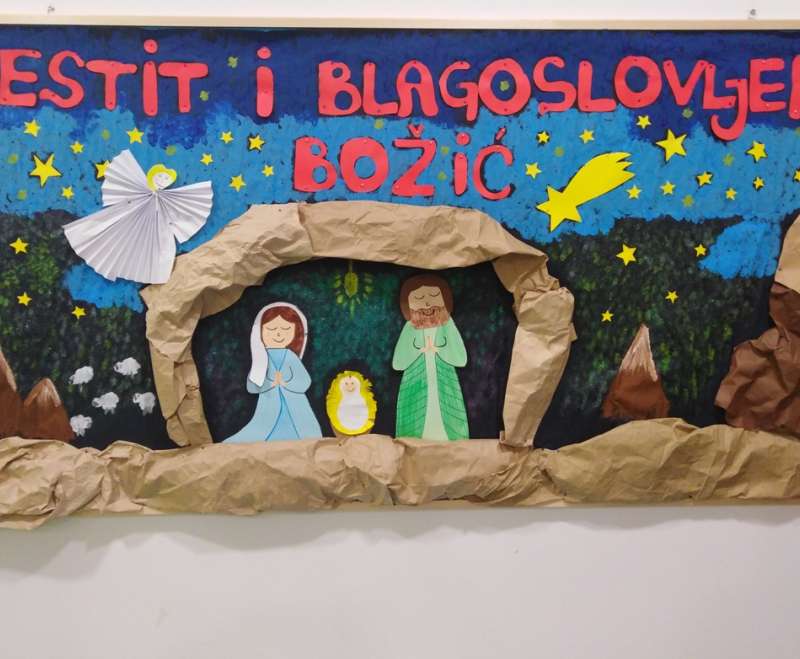 Božićna priredba  dječjeg vrtića u samostanu časnih sestara u Košutama