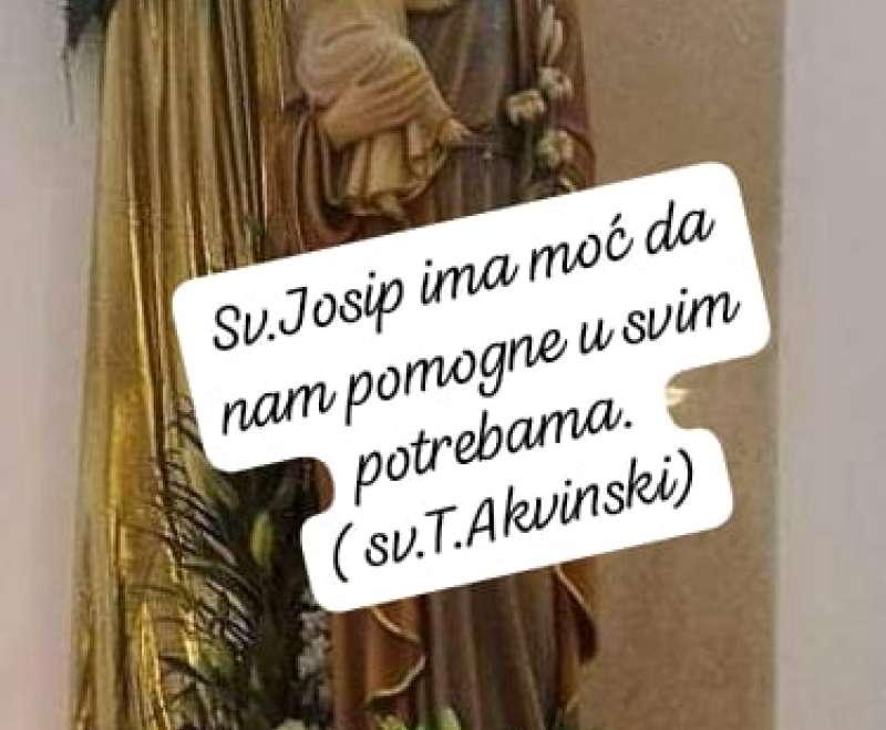 Ususret svetkovini sv. Josipa