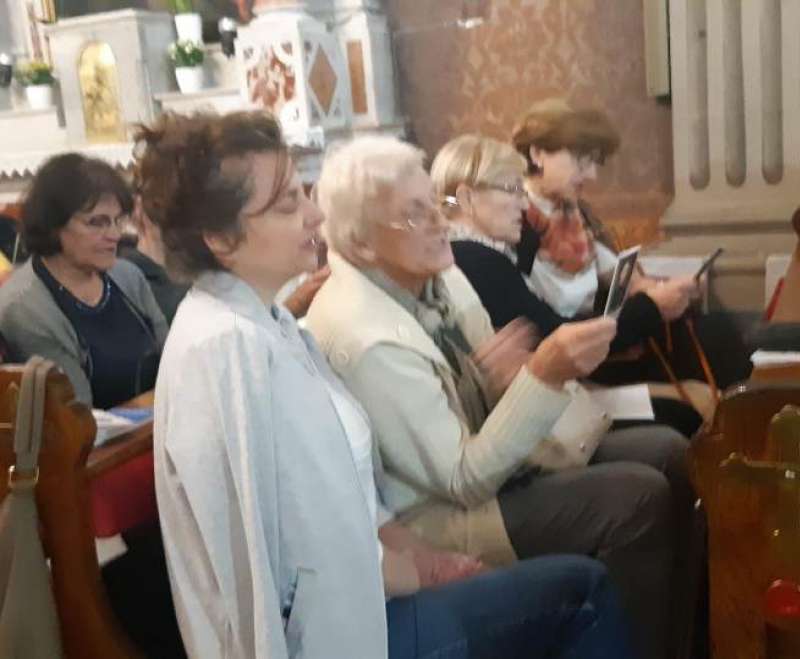 Blagovijest, „ Evo službenice gospodnje“