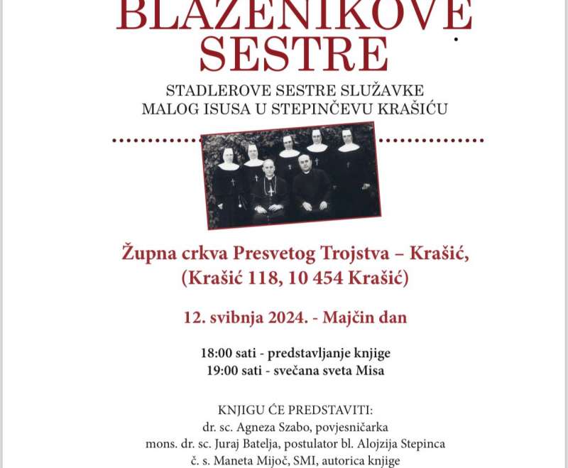 Predstavljanje knjige Blaženikove sestre