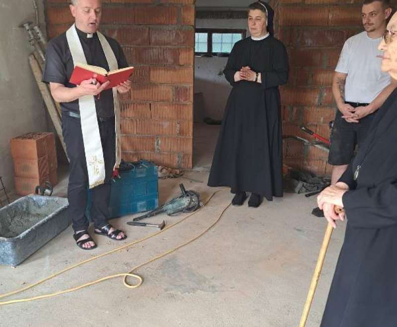 Blagoslovljeno gradilište obnove samostana Josipa Stadlera u Brodskom Vinogorju