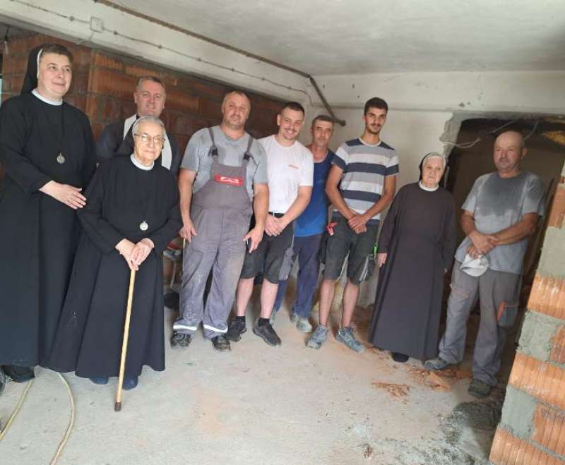 Blagoslovljeno gradilište obnove samostana Josipa Stadlera u Brodskom Vinogorju