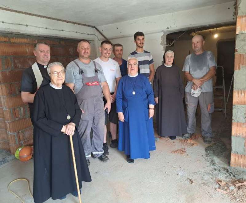 Blagoslovljeno gradilište obnove samostana Josipa Stadlera u Brodskom Vinogorju