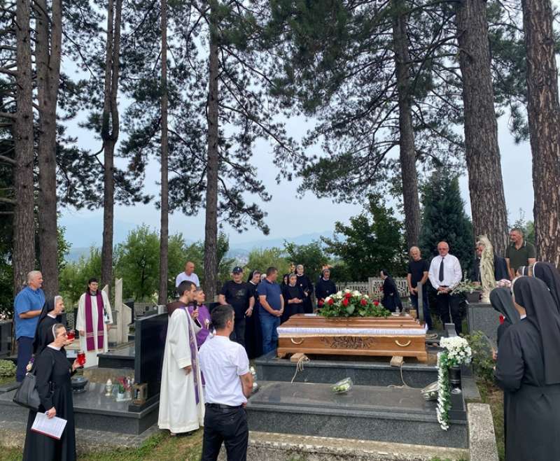 Sahranjena s. M. Mirka (Ljubica) Iličić, Služavka Maloga Isusa