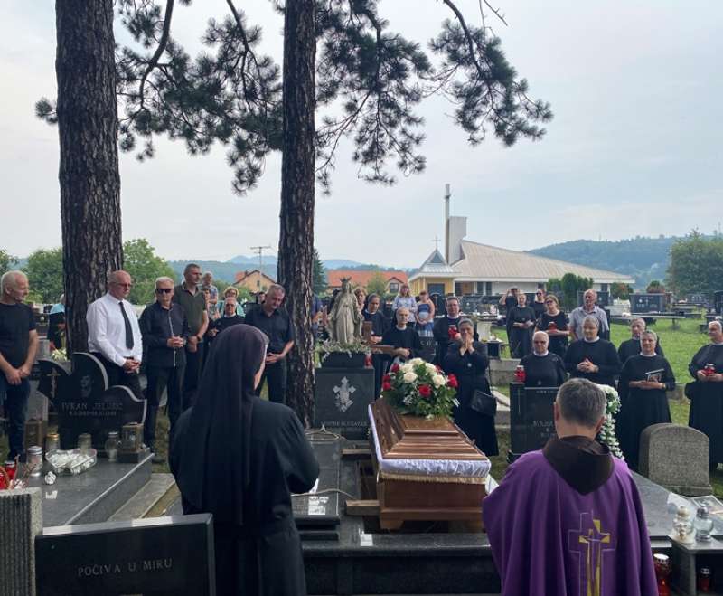 Sahranjena s. M. Mirka (Ljubica) Iličić, Služavka Maloga Isusa