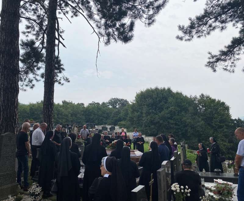 Sahranjena s. M. Mirka (Ljubica) Iličić, Služavka Maloga Isusa