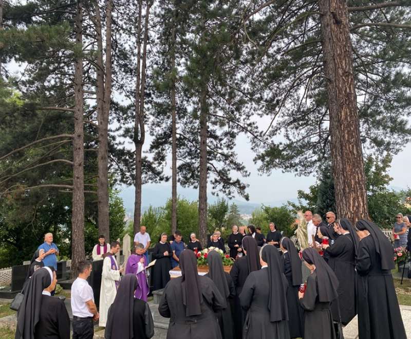 Sahranjena s. M. Mirka (Ljubica) Iličić, Služavka Maloga Isusa