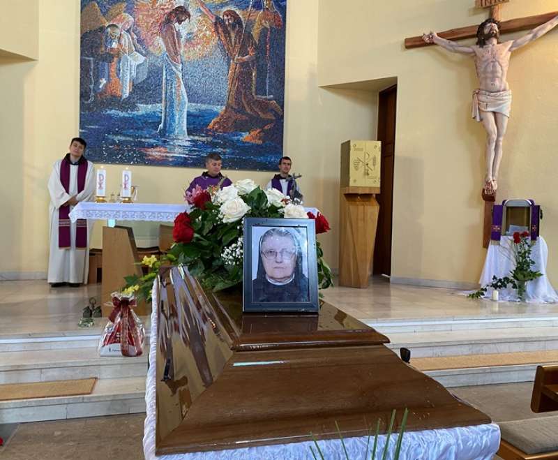 Sahranjena s. M. Mirka (Ljubica) Iličić, Služavka Maloga Isusa