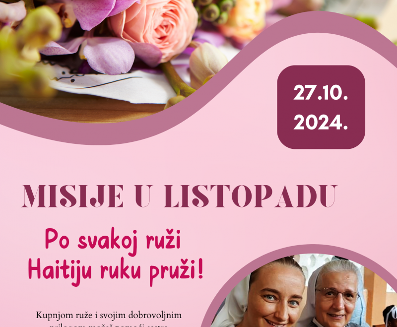 Po svakoj ruži Haitiju ruku pruži!