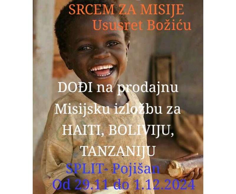 Poziv na Misijsku izložbu “Imaj srce za Misije „