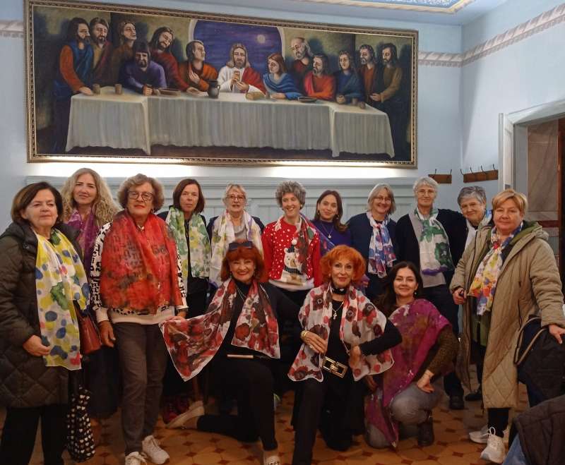 Humanitarna radionica oslikavanje svile u Splitu