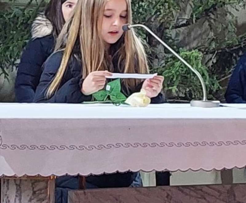Predstavljanje prvopričesnika u župi Imena Marijina u Gromiljaku