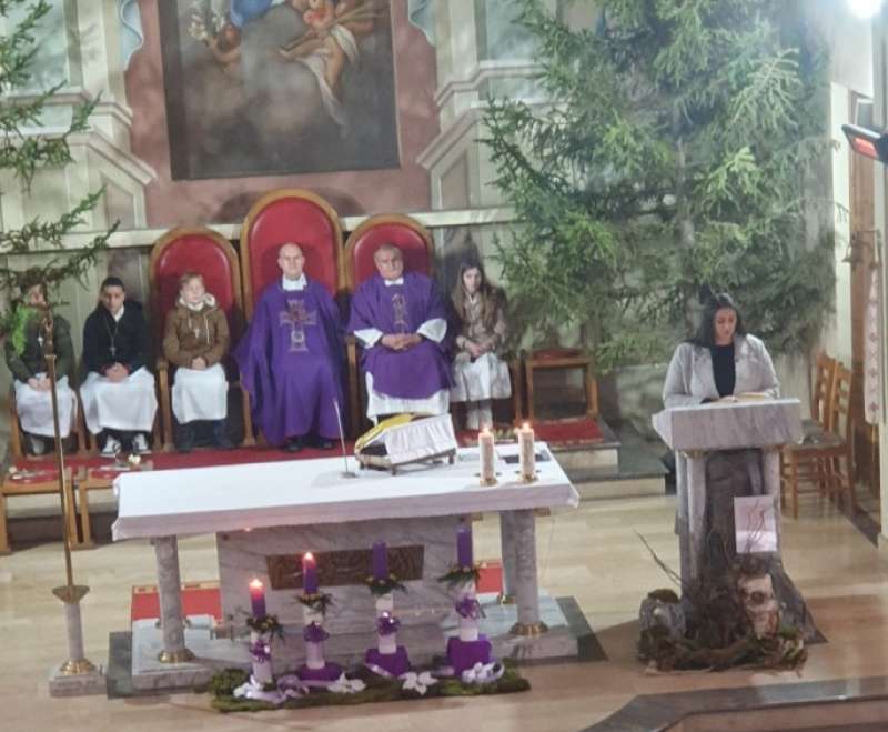 Predstavljanje prvopričesnika u župi Imena Marijina u Gromiljaku