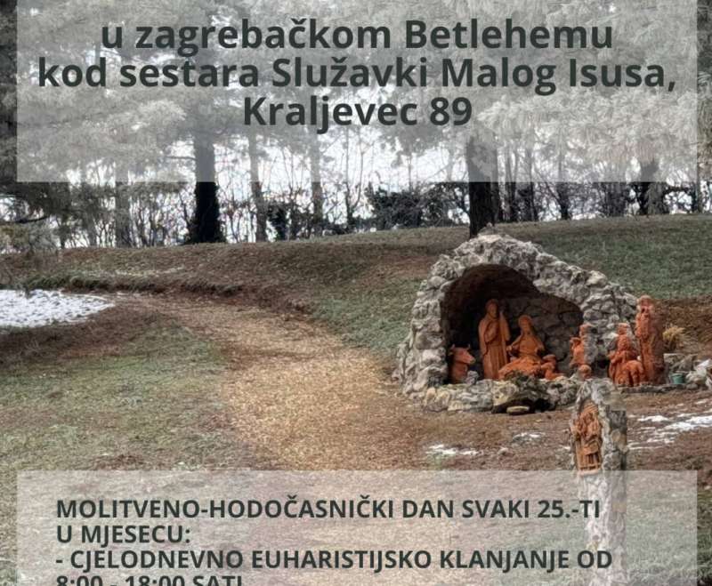 Sveta godina 2025. u zagrebačkom Betlehemu