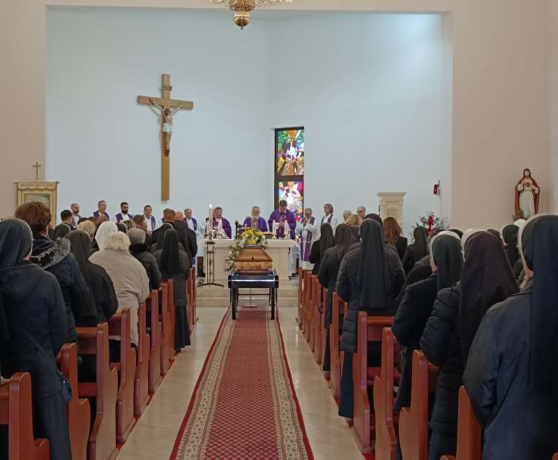 Oproštaj od s. M. Milivoje, Nedjeljke Čalo