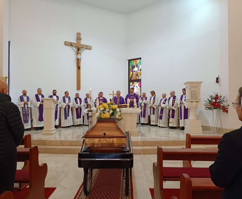 Oproštaj od s. M. Milivoje, Nedjeljke Čalo