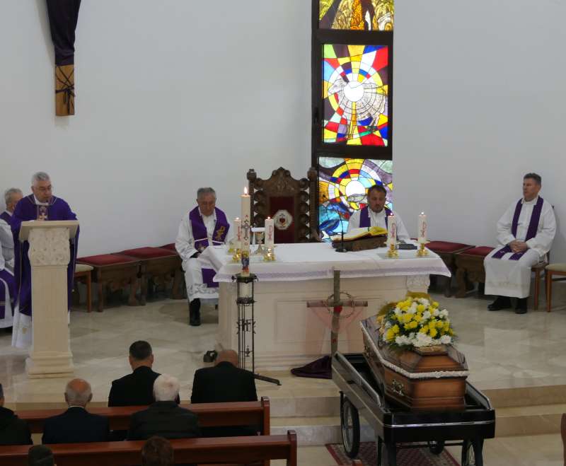 Oproštaj od s. M. Ligorije Jake Mateljan