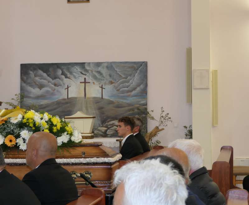 Oproštaj od s. M. Ligorije Jake Mateljan