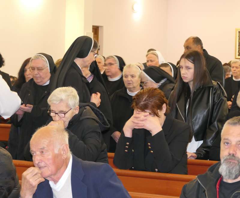 Oproštaj od s. M. Ligorije Jake Mateljan