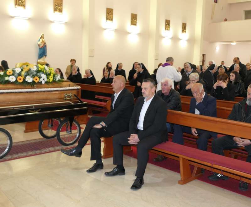 Oproštaj od s. M. Ligorije Jake Mateljan