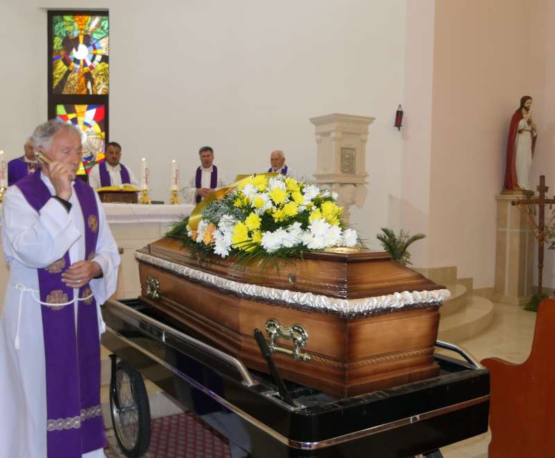 Oproštaj od s. M. Ligorije Jake Mateljan