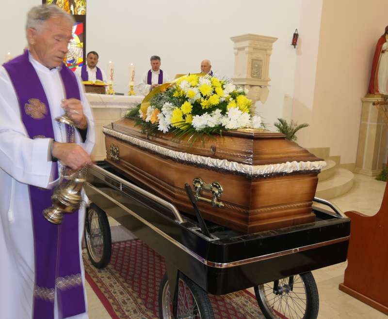 Oproštaj od s. M. Ligorije Jake Mateljan