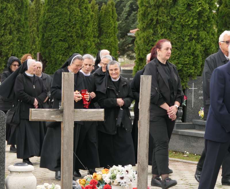 Oproštaj od s. M. Ligorije Jake Mateljan