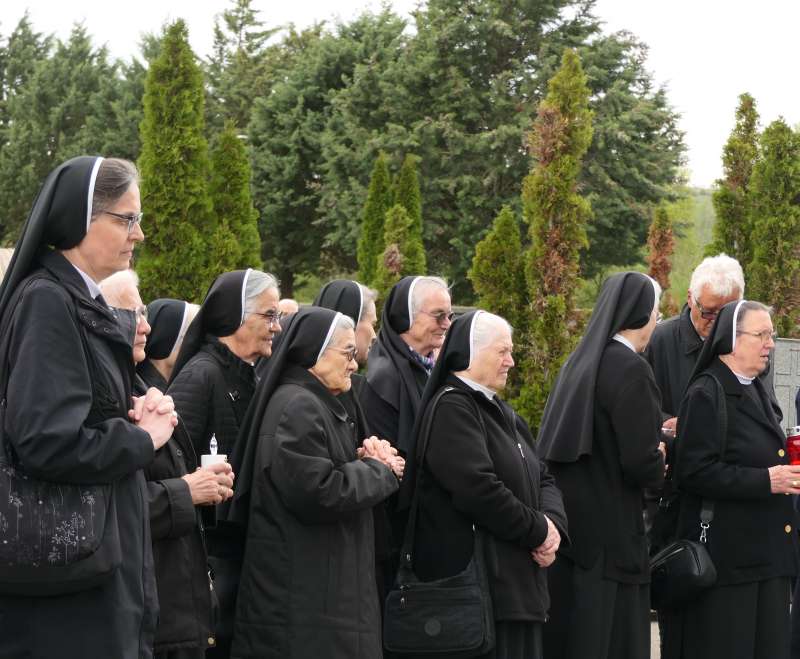 Oproštaj od s. M. Ligorije Jake Mateljan