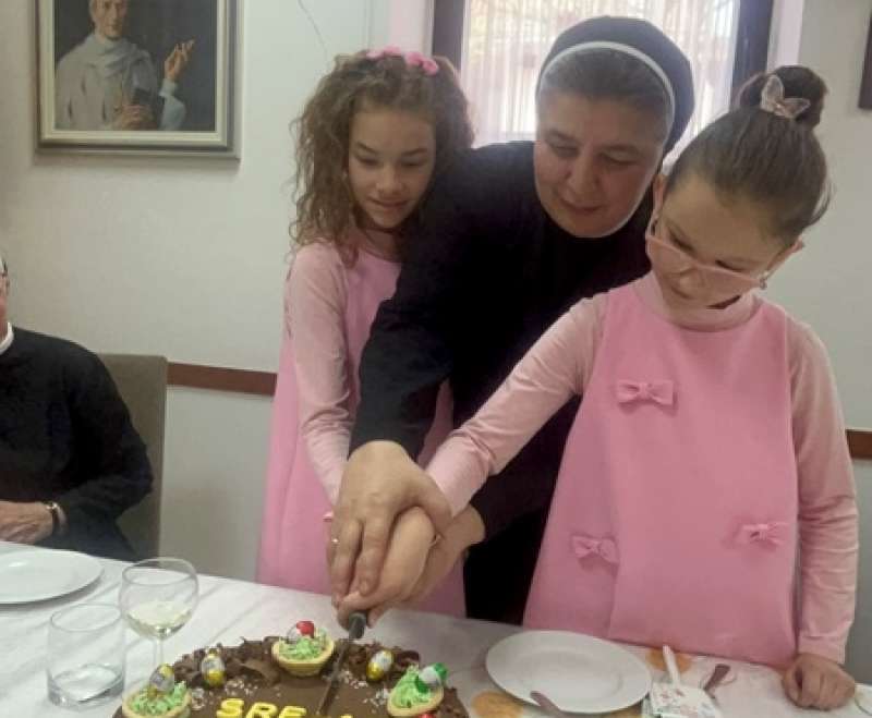 Radost Uskrsa u samostanu „Egipta“