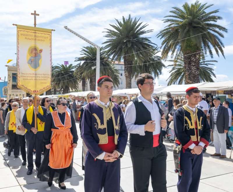 Prijatelji Maloga Isusa na proslavi svetog Dujma