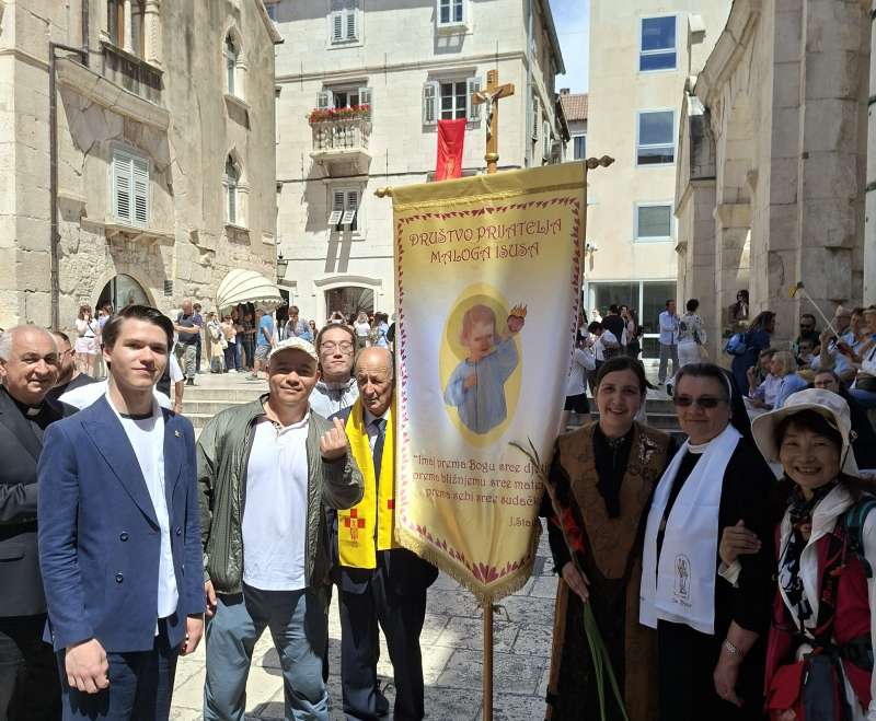 Prijatelji Maloga Isusa na proslavi svetog Dujma