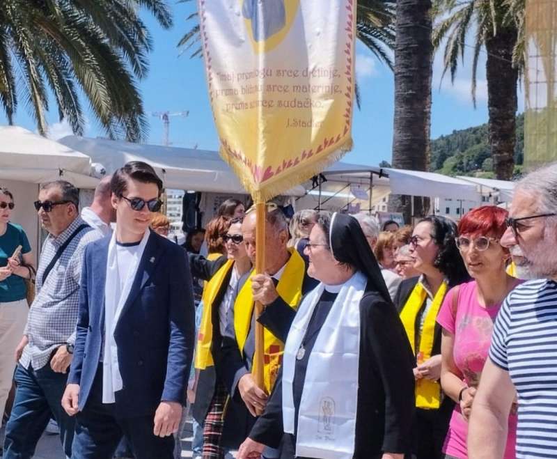 Prijatelji Maloga Isusa na proslavi svetog Dujma