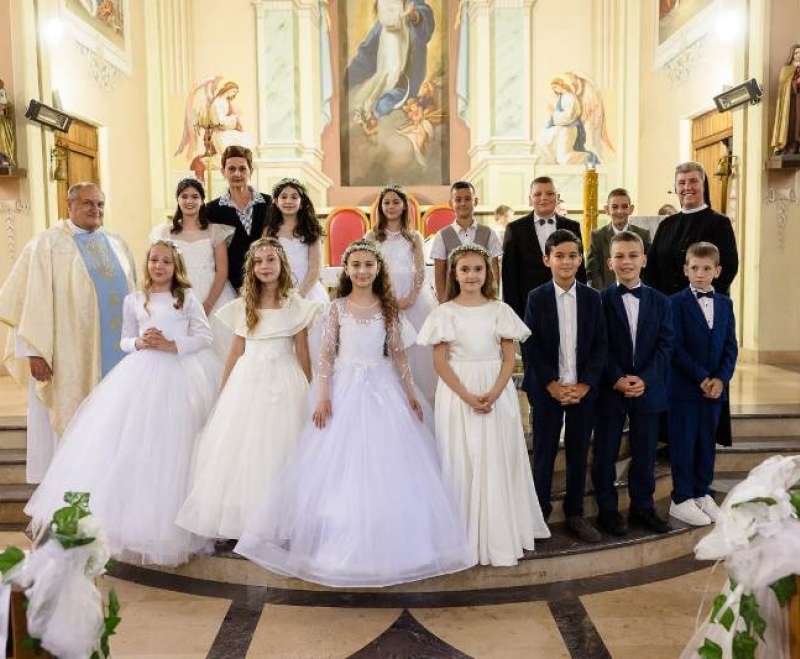 Slavlje prve pričesti u župi Gromiljak