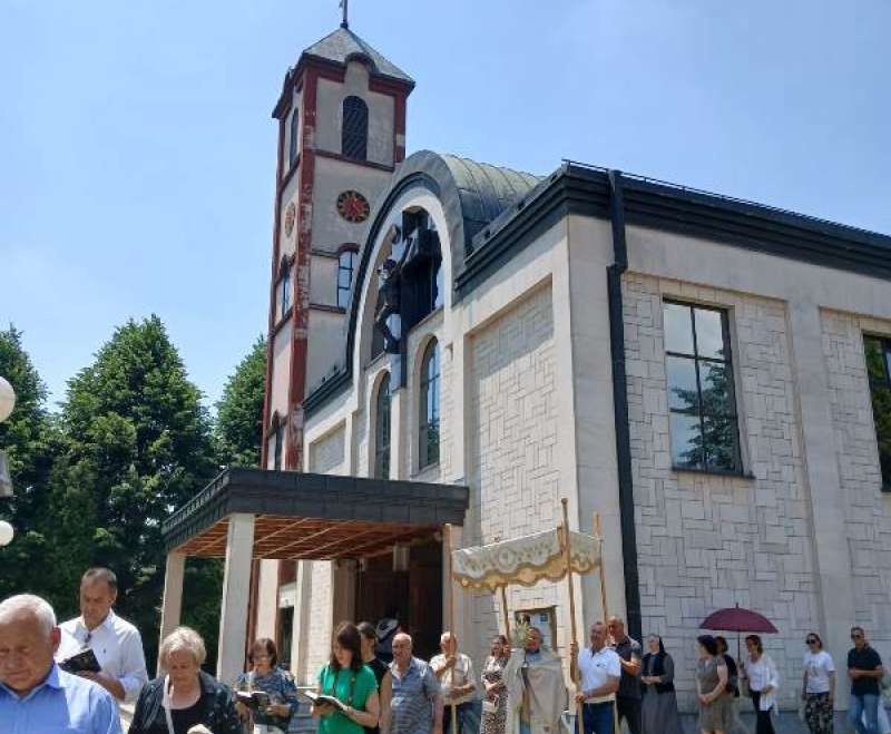 Tijelovska procesija u Gromiljaku