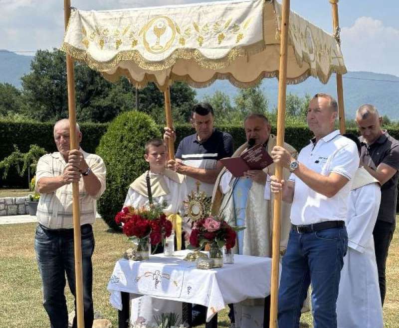 Tijelovska procesija u Gromiljaku