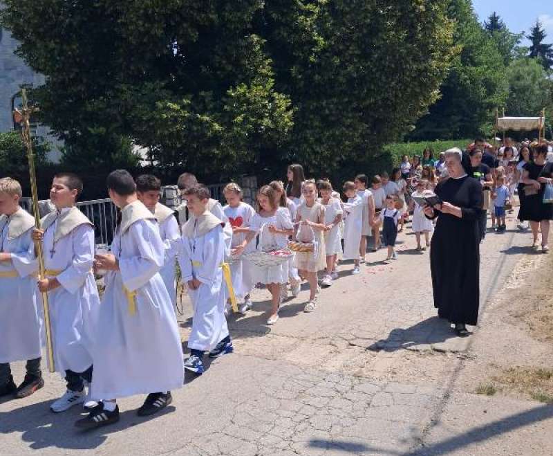 Tijelovska procesija u Gromiljaku